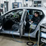 Emissionsmessung Fahrzeug